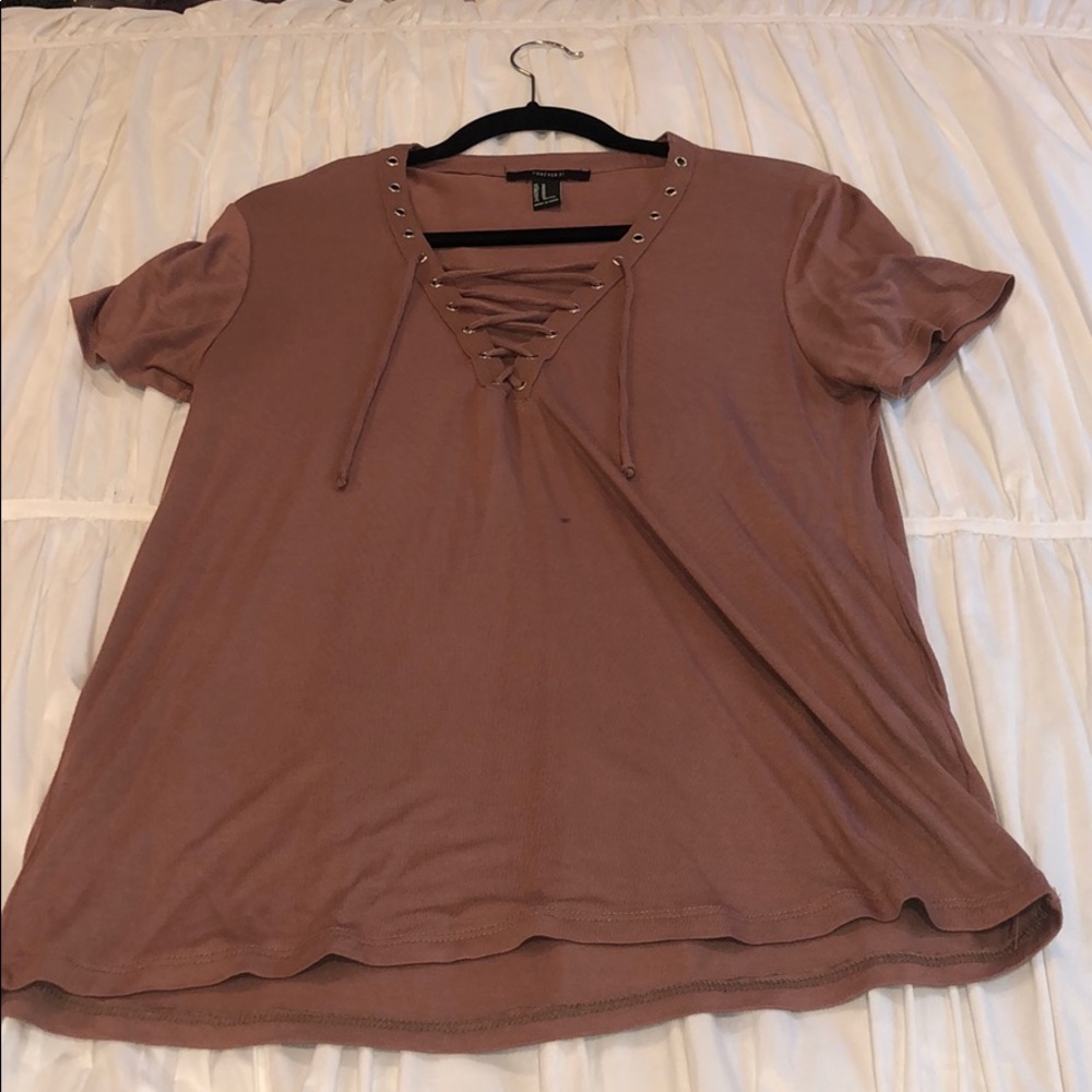 loose tie up top